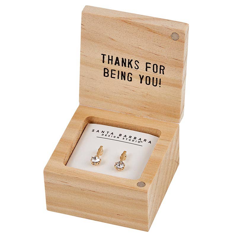 Treasure Box Earrings - You Are One in a Million