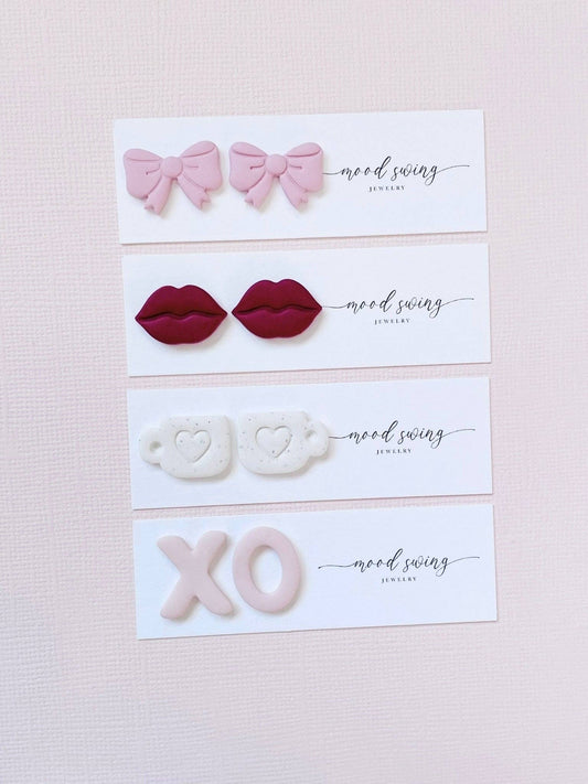 Amore Studs: Lip